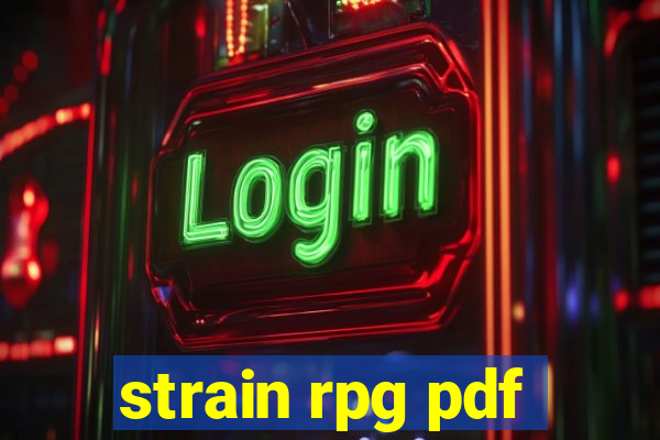 strain rpg pdf